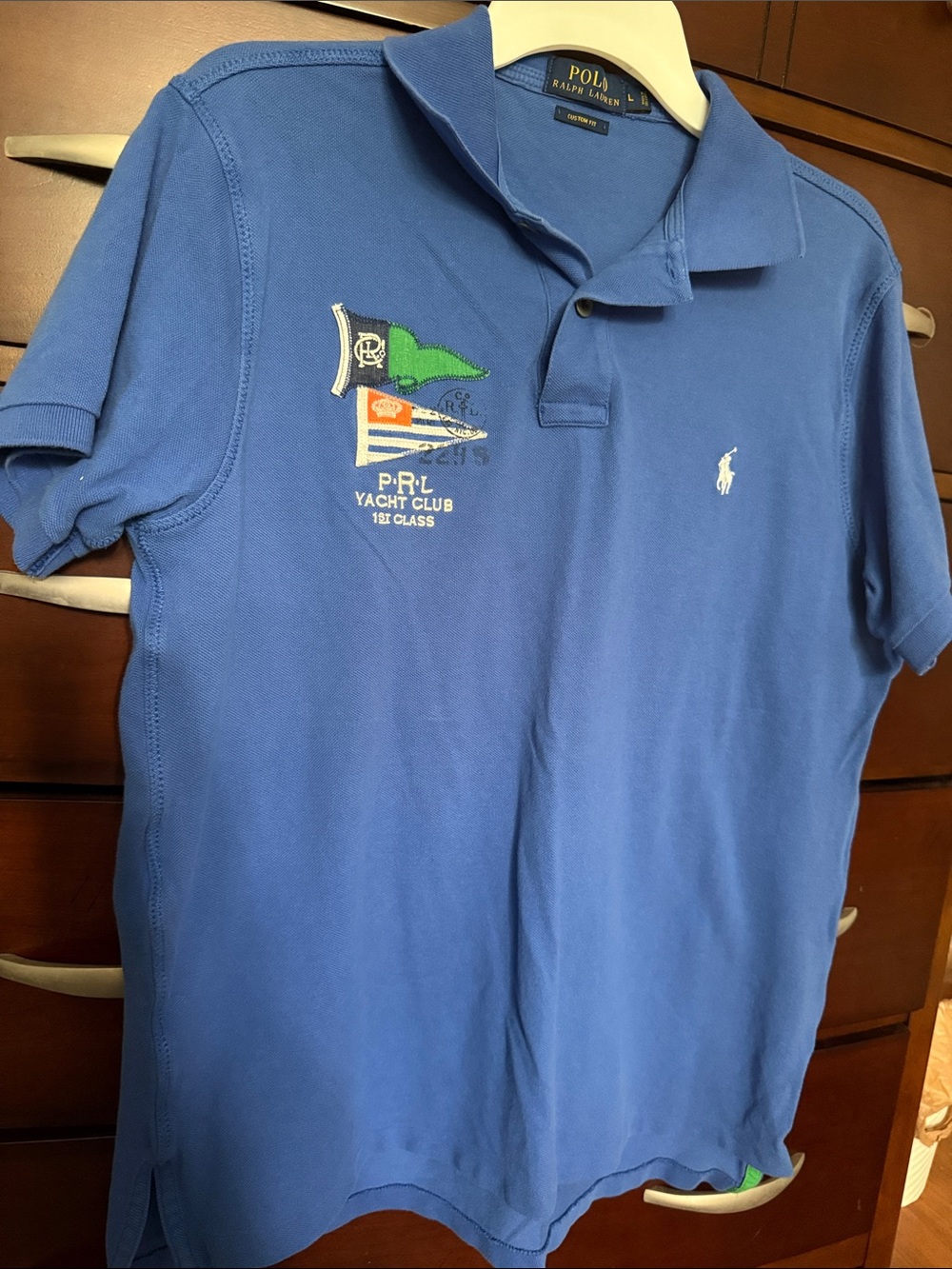 Polo by Ralph Lauren Blue Yacht Club Embroidered Polo